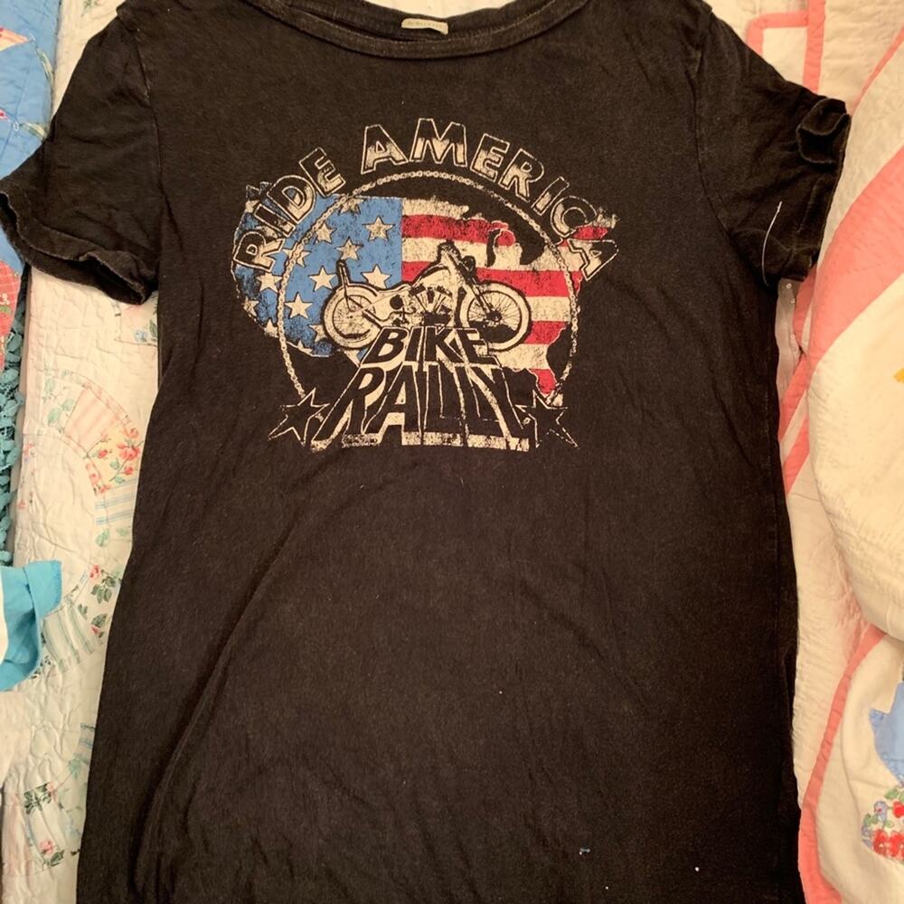 NWOT RALPH LAUREN RIDE AMERICA BIKE RALLY MOTO TEE